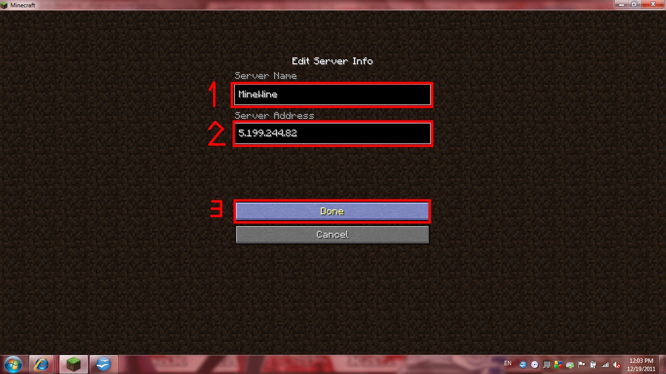 Minecraft sever minewinez how to install