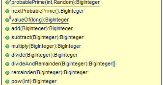 Java BigInteger Class Methods with Examples