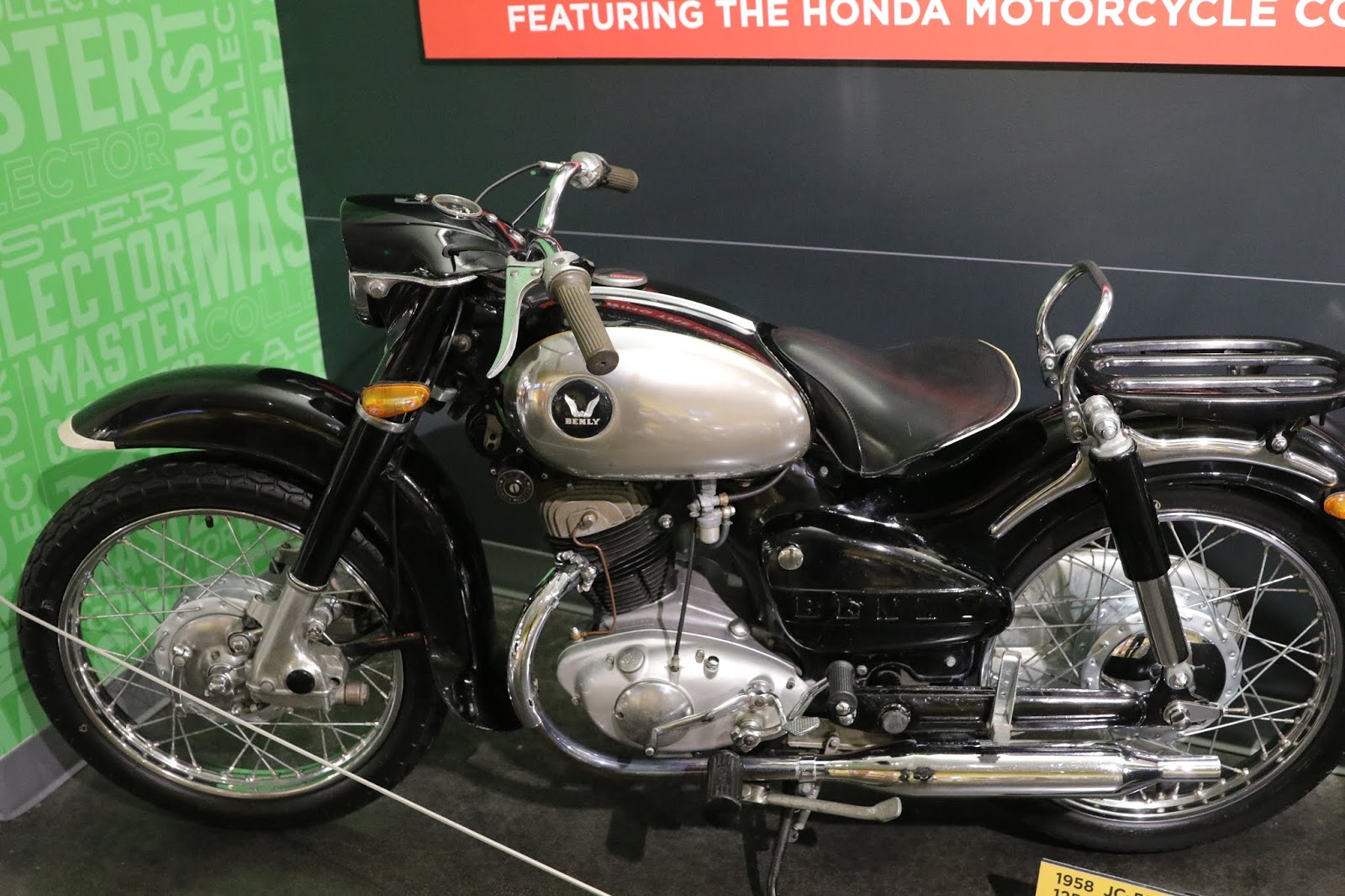 OldMotoDude 1958 Honda JC58 125 Benly from the Maloney Honda