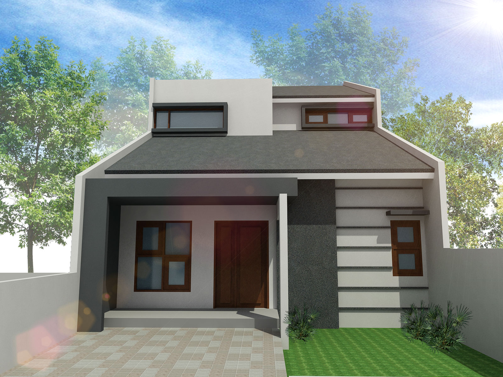 Model Rumah Minimalis 1 5 Lantai Desain Rumah Minimalis