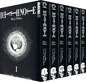 Pack de 6 libros Death Note Black Edition