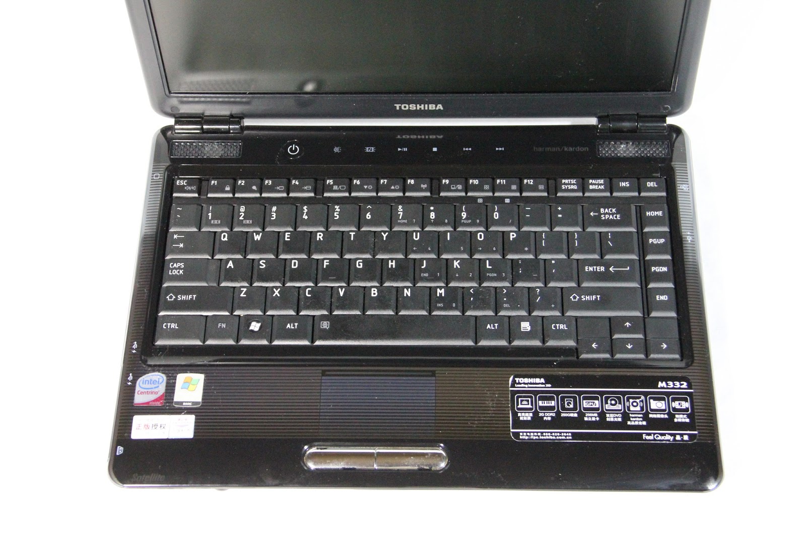 どこまで行けるか。 TOSHIBASatellite M300 (M332)