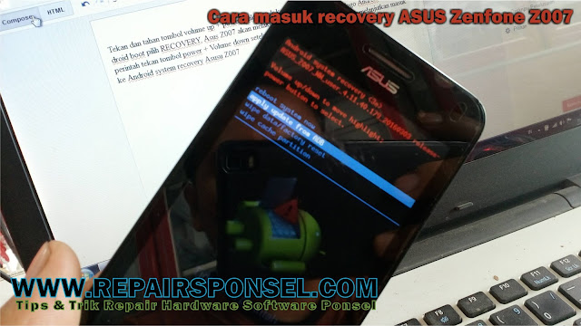 Android system recovery ASUS Zenfone Z007
