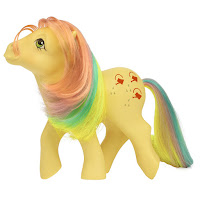 My Little Pony Classic Series Retro Trickles Year 3 Rainbow Pony