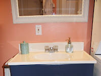painting bathroom vanity