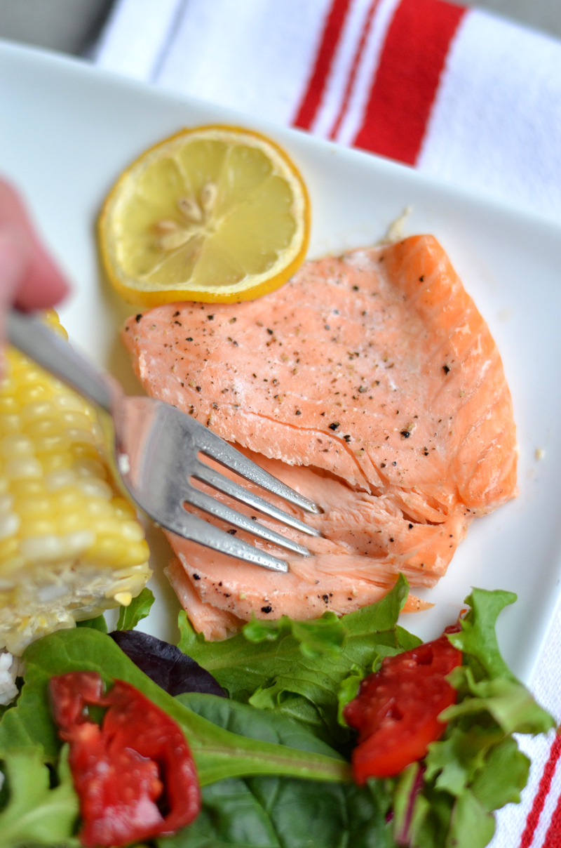 Sourdough Sunday Lemon Butter Salmon on a Cedar Plank