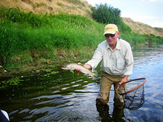 Guide Paul w/ Client's Bow on the Big Horn Idaho Fly Fishers Blog