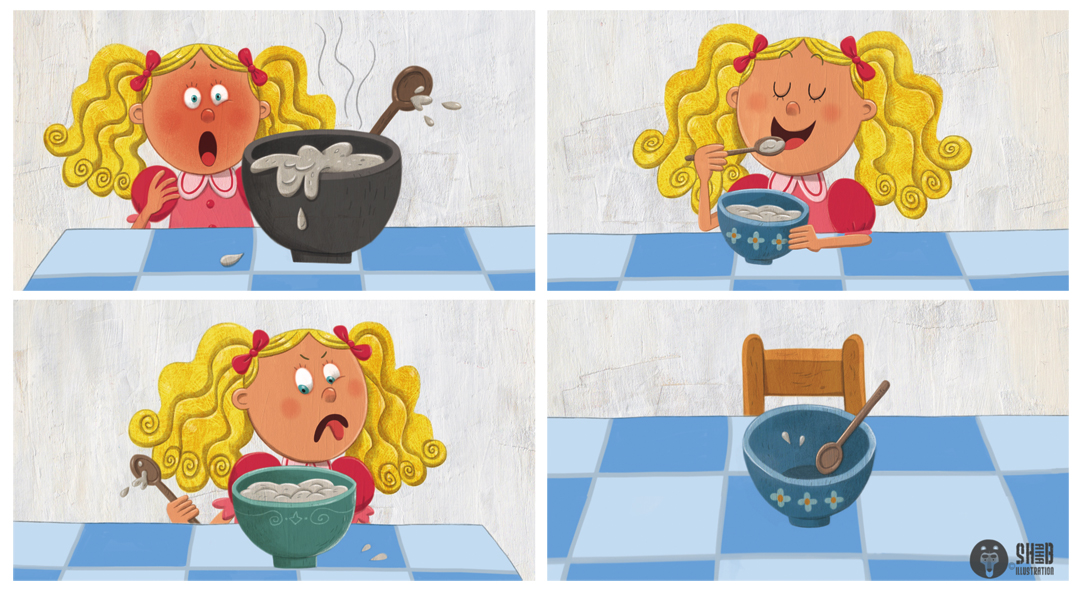 goldilocks and the three bears characters goldilocks and the three bears characters