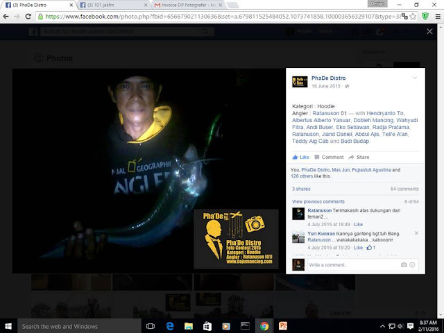 Hoodie Mancing BONCOS