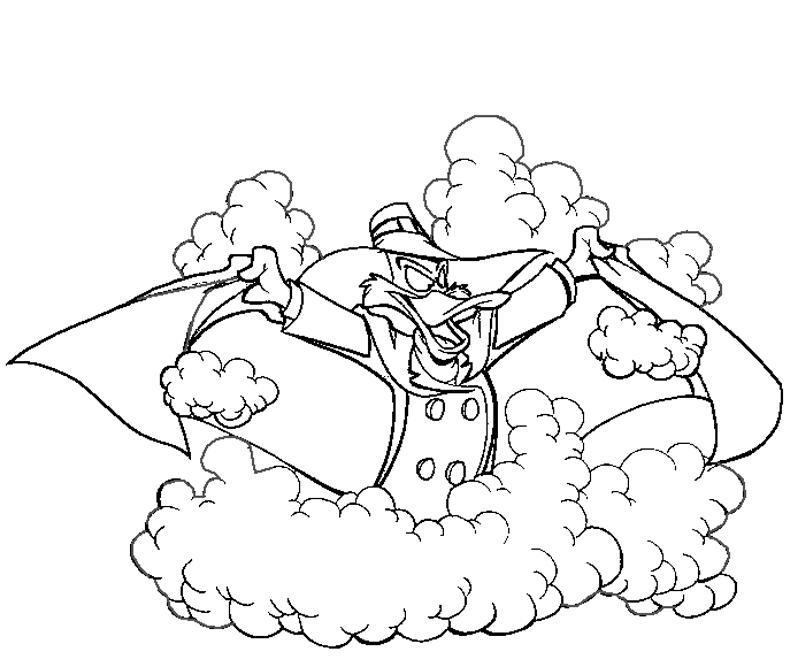 darkwing duck coloring pages - photo #13