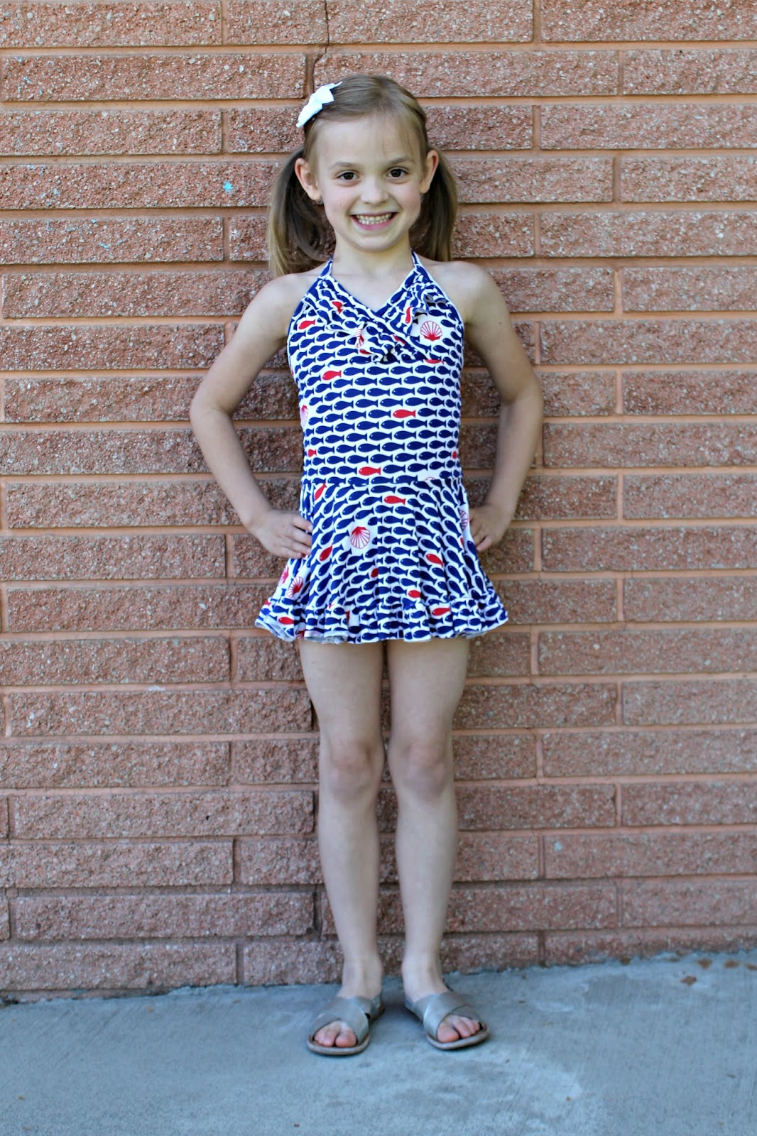 Little Ella Lu: Cole's Corner and Creations: All 4 One Swimsuit