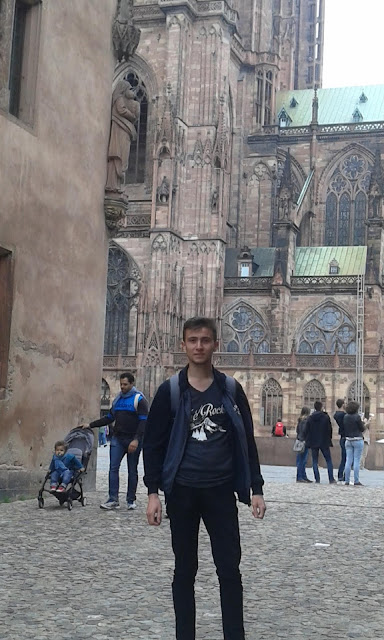 Harun İstenci Strasbourg'da Notre Dame Katedralinde...