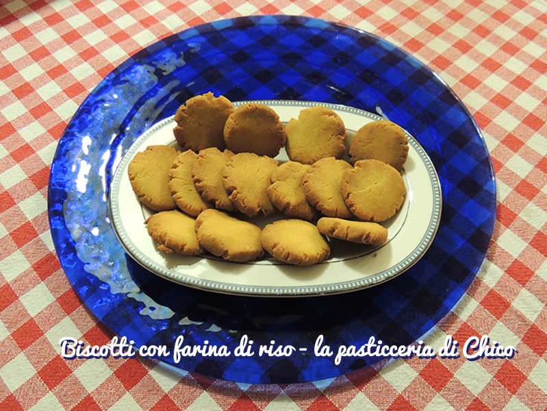 biscotti con farina di riso