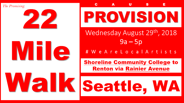 Mistah Wilson Announces 22mile Walk in Seattle, Washington!!!