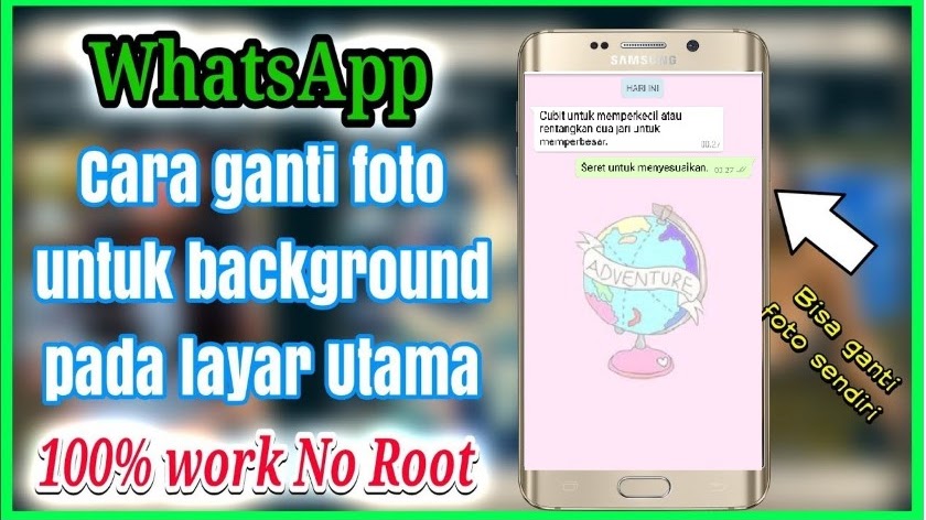Cara Mengganti Background Layar Utama Whatsapp Biasa Bahas