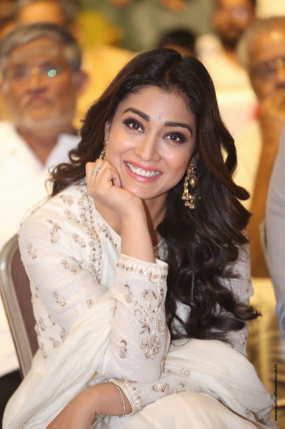 Shriya Saran at Gayathri Movie Audio Launch