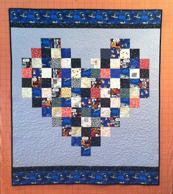 Brandon's Quilt, Star Wars Quilt, Therapeutic Quilting
