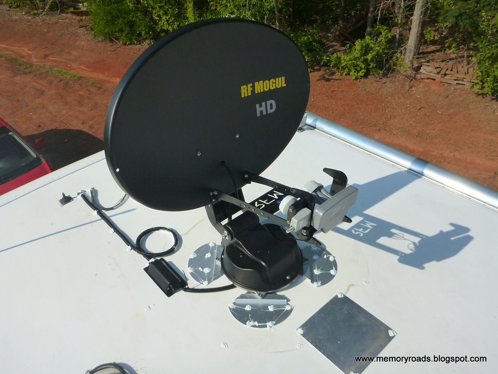 Memory Roads: Satellite TV Upgrades, Motosat or RF Mogul?