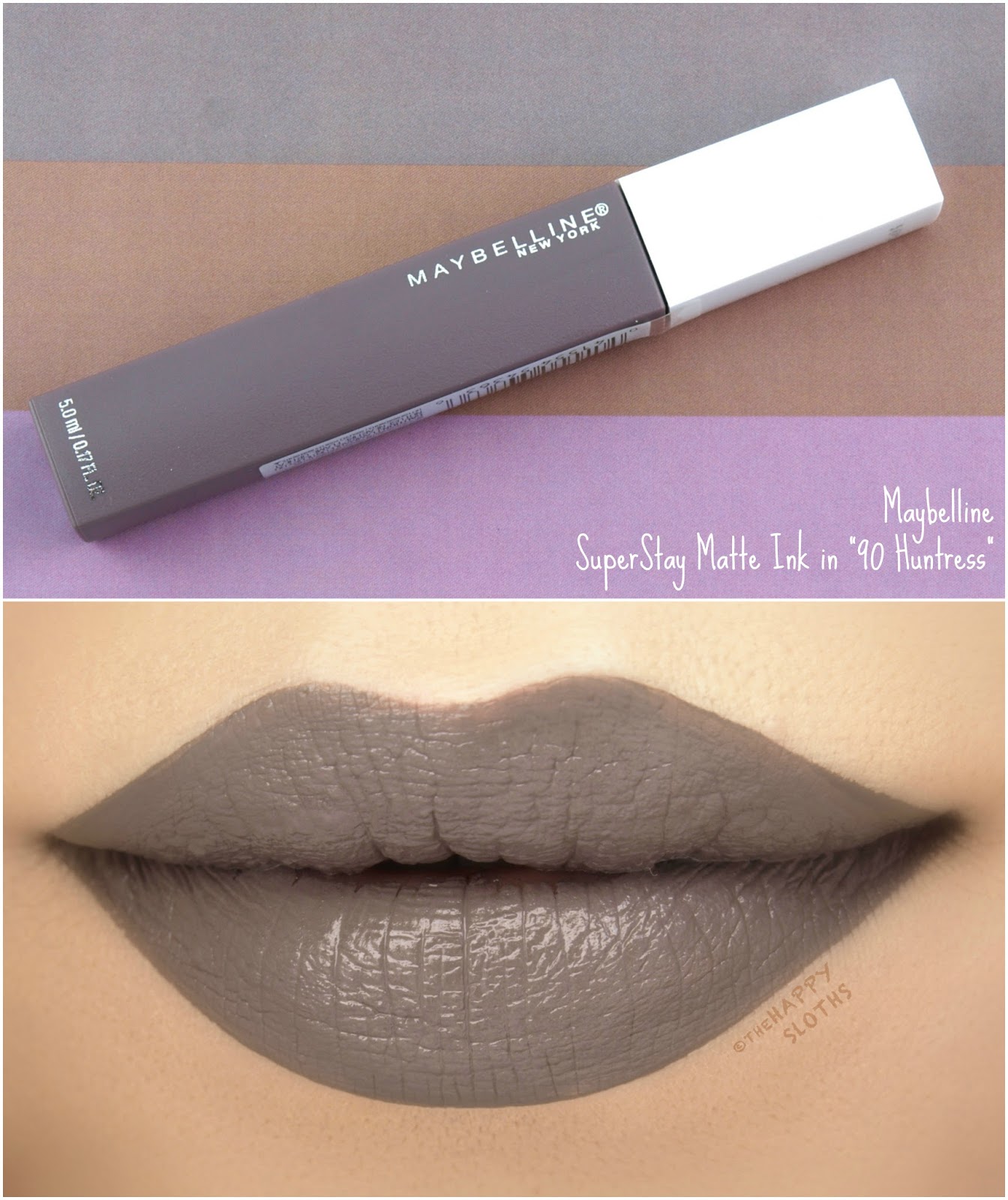Maybelline | SuperStay Matte Ink "90 Huntress": Review and Swatches