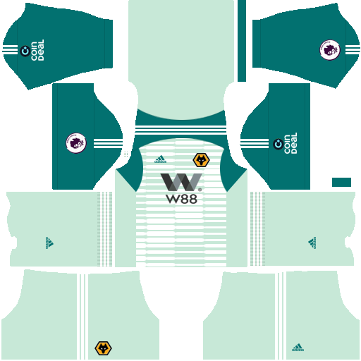 kit wolverhampton dream league soccer 2020
