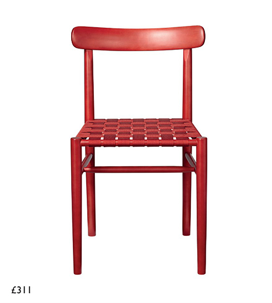 Jasper Morrison's Lightwood Chair in RED