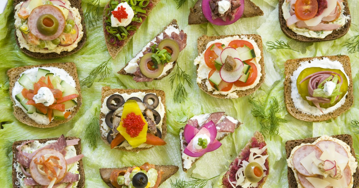 Polish Classic Cooking The Fine Art of Polish Canapés (Kanapki)