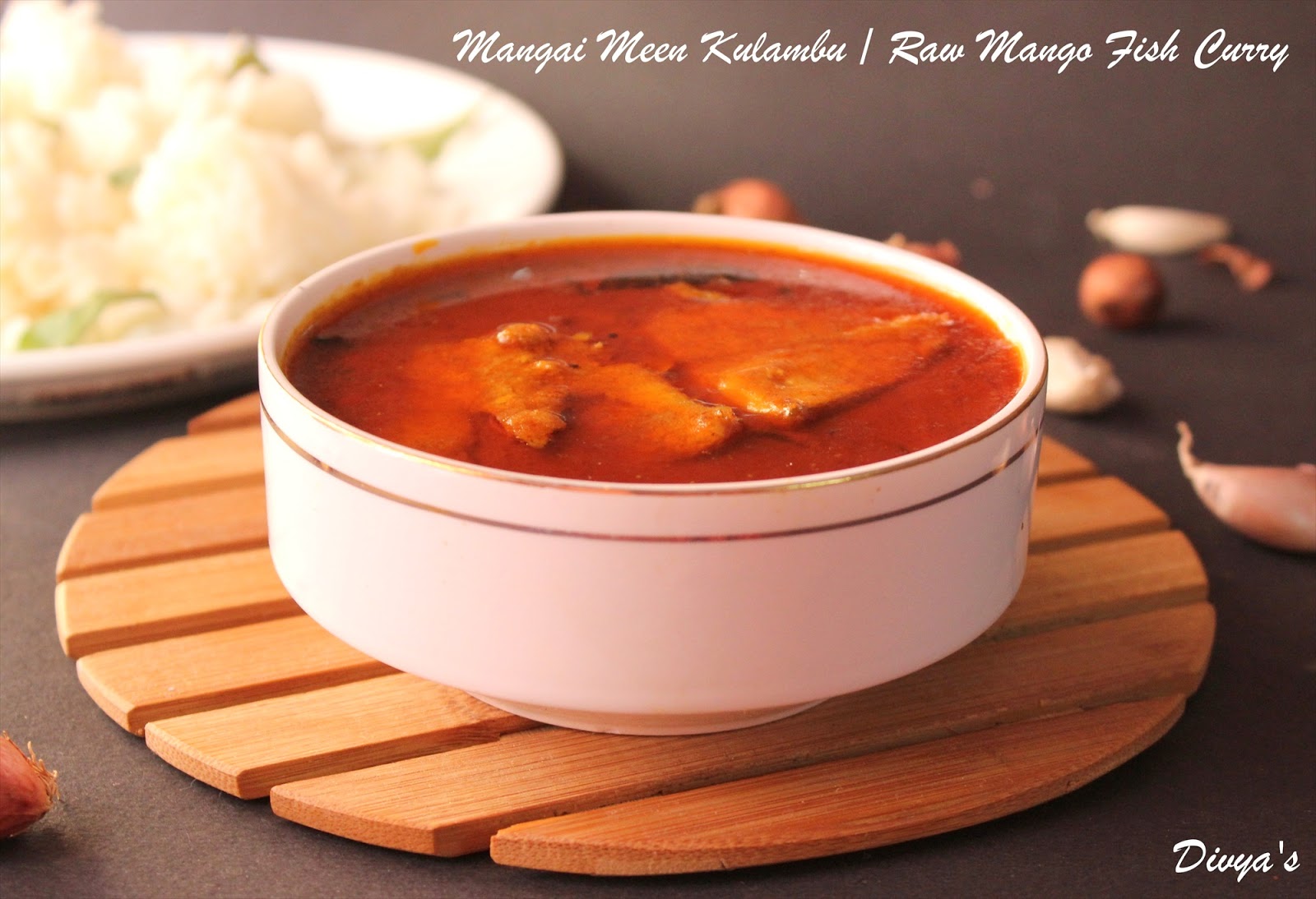 Manga Meen Kulambu Raw Mango Fish Curry Black Pomfret Curry