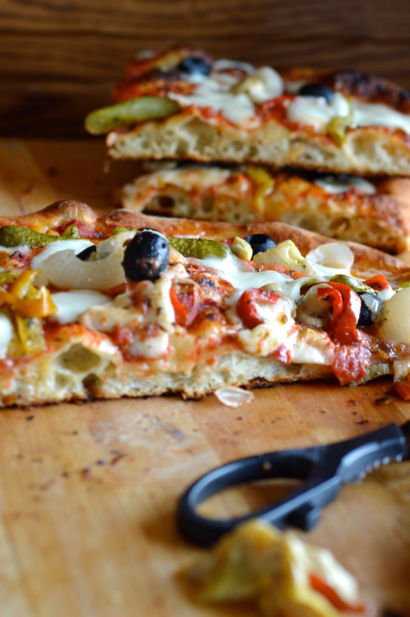 Pizza con metodo Bonci la pancia del lupo