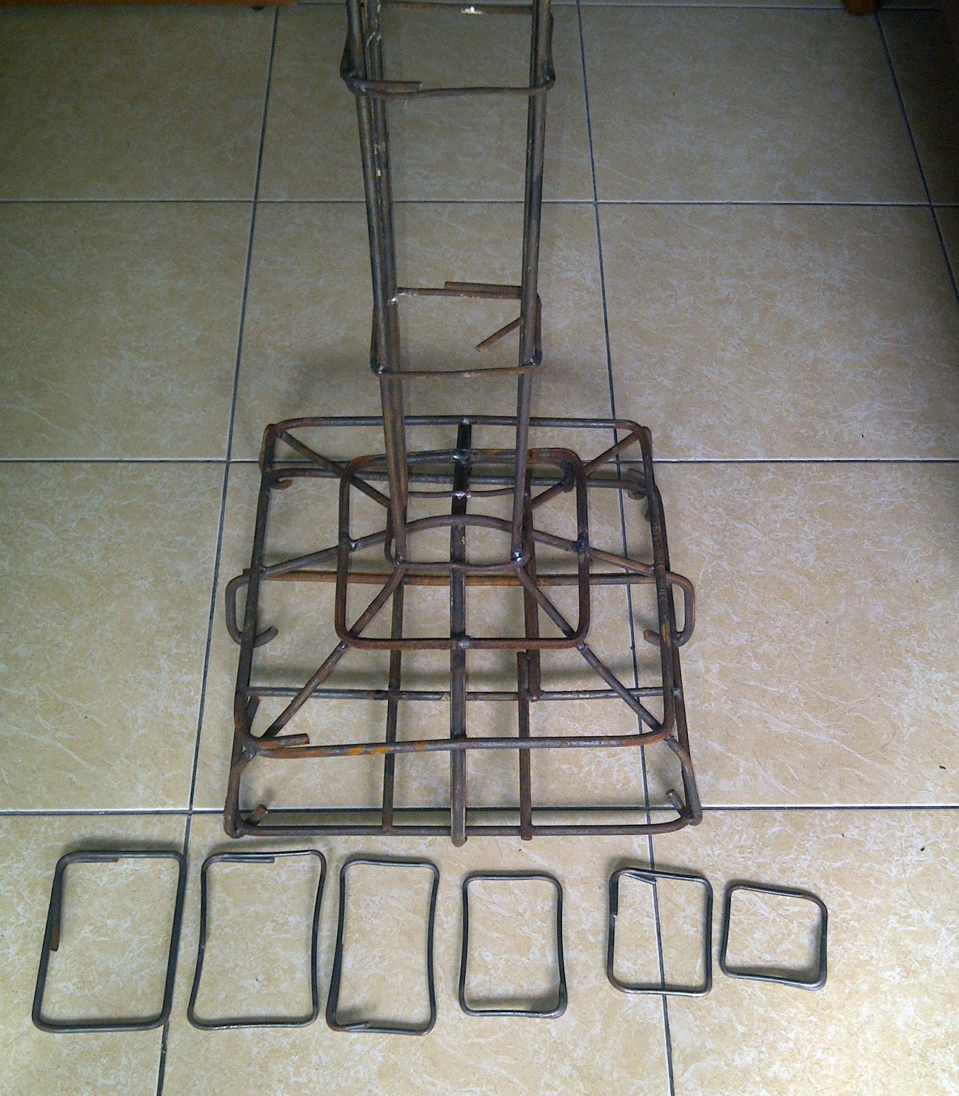 Cara Menghitung Kebutuhan Besi Cakar Ayam Cara