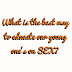 What is the best way to educate our young one's on SEX?