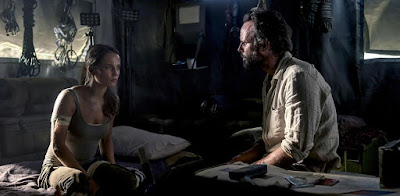 Tomb Raider (2018) Alicia Vikander and Walton Goggins Image 1