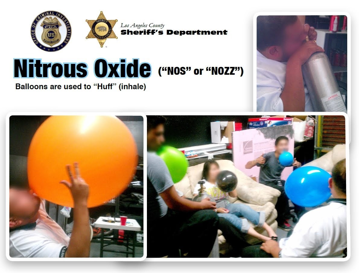 Recreational use of nitrous oxide