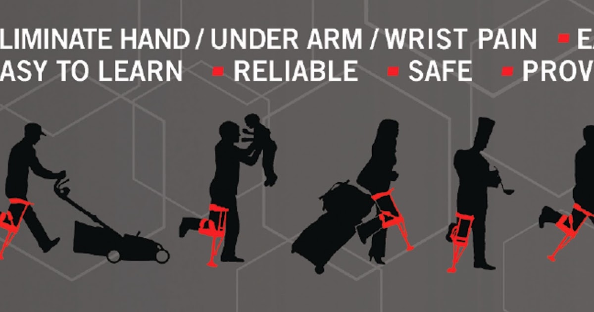 Alternative for Crutches iWalk 2.0 the Proven Crutch Substitute