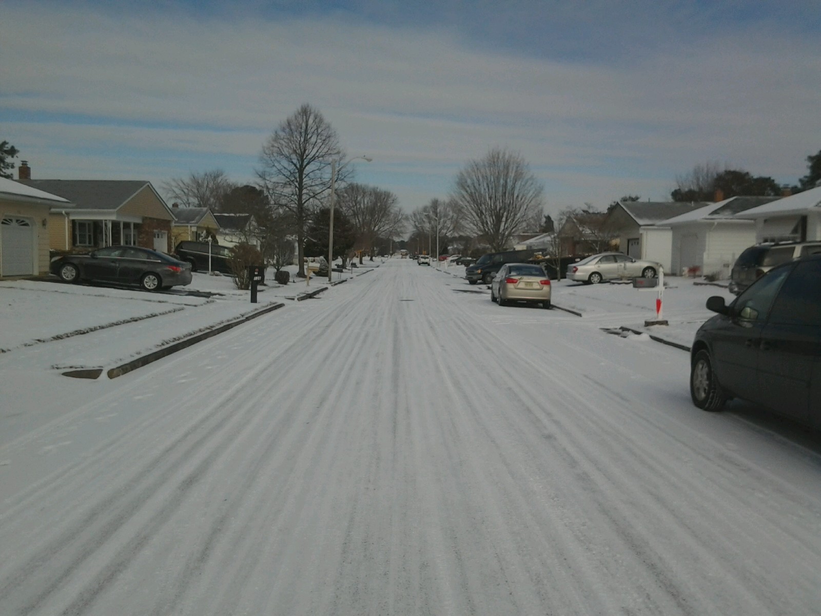 My Daily Phone Pic! Day 93 There's Snow on the Ground!