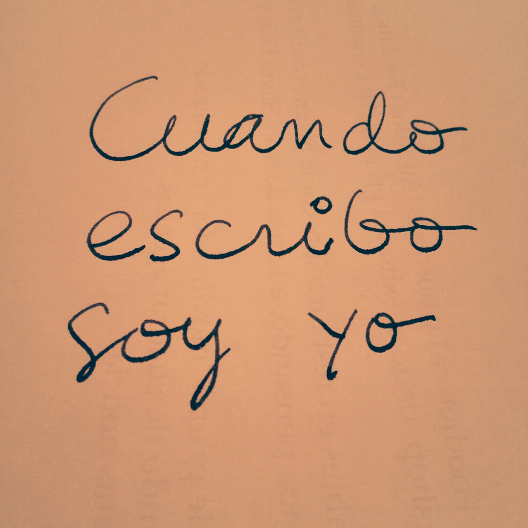 escribo