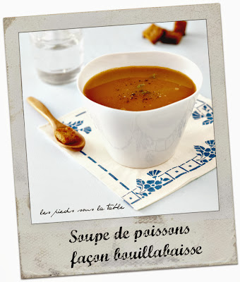 Soupe de poissons, façon bouillabaisse