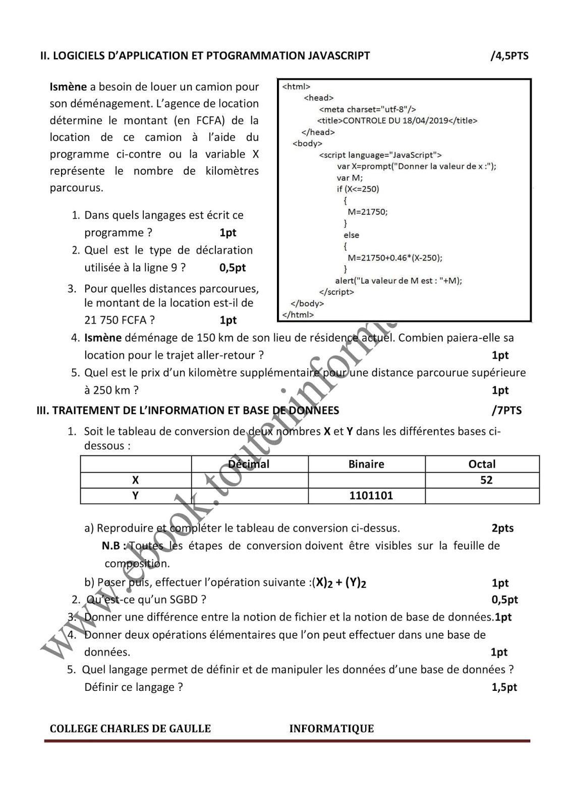 Sujet bac 2020 image