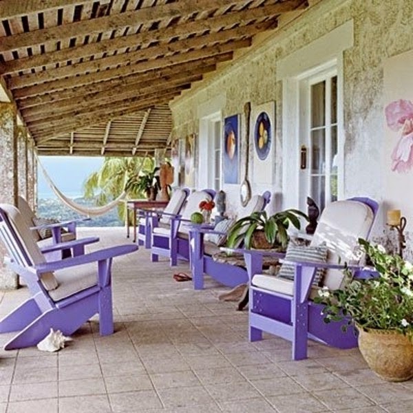 Chair in purple &#8211; stylish and extravagant!