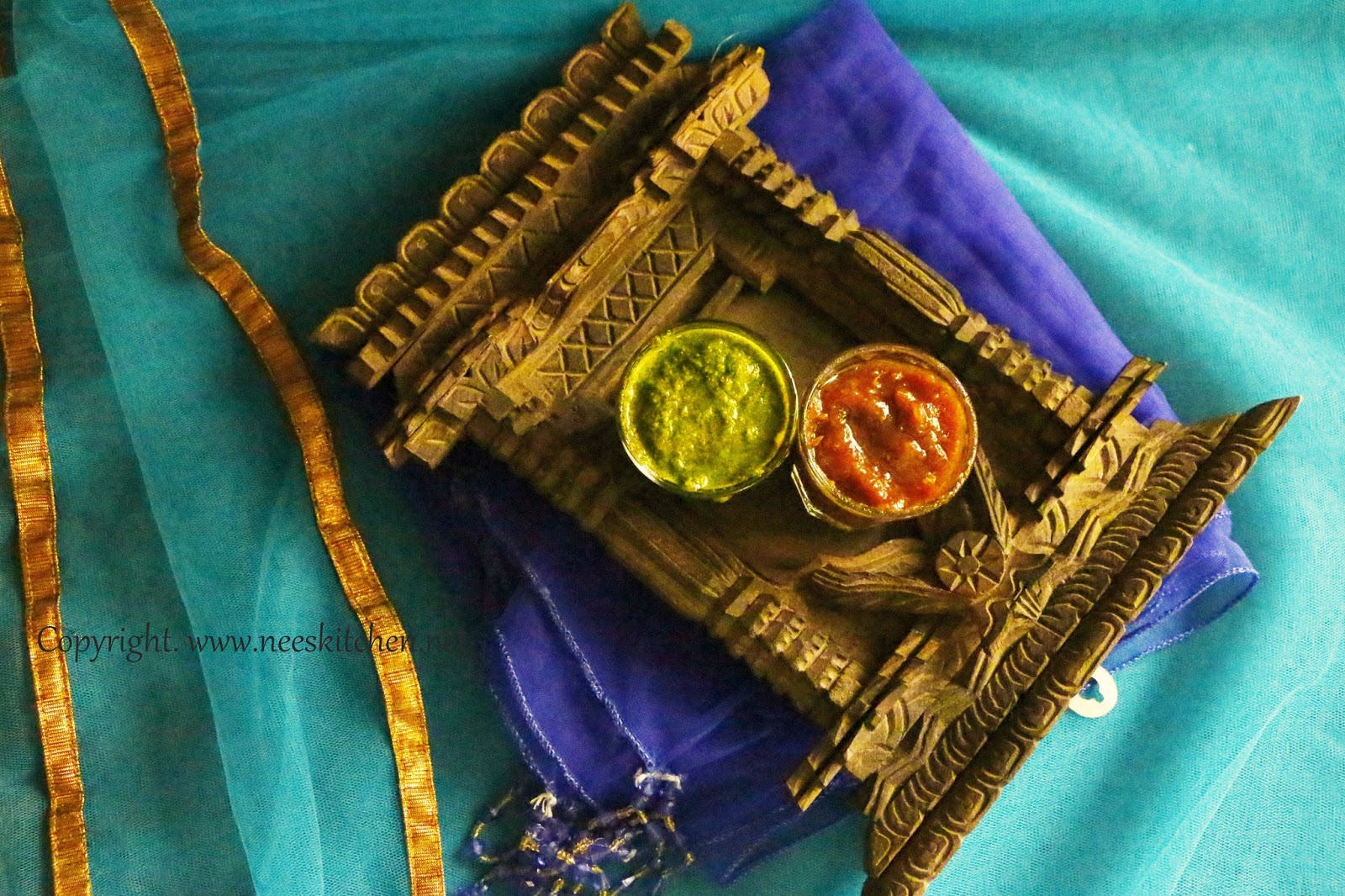 Green Chutney & Dates Chutney Nee's Kitchen