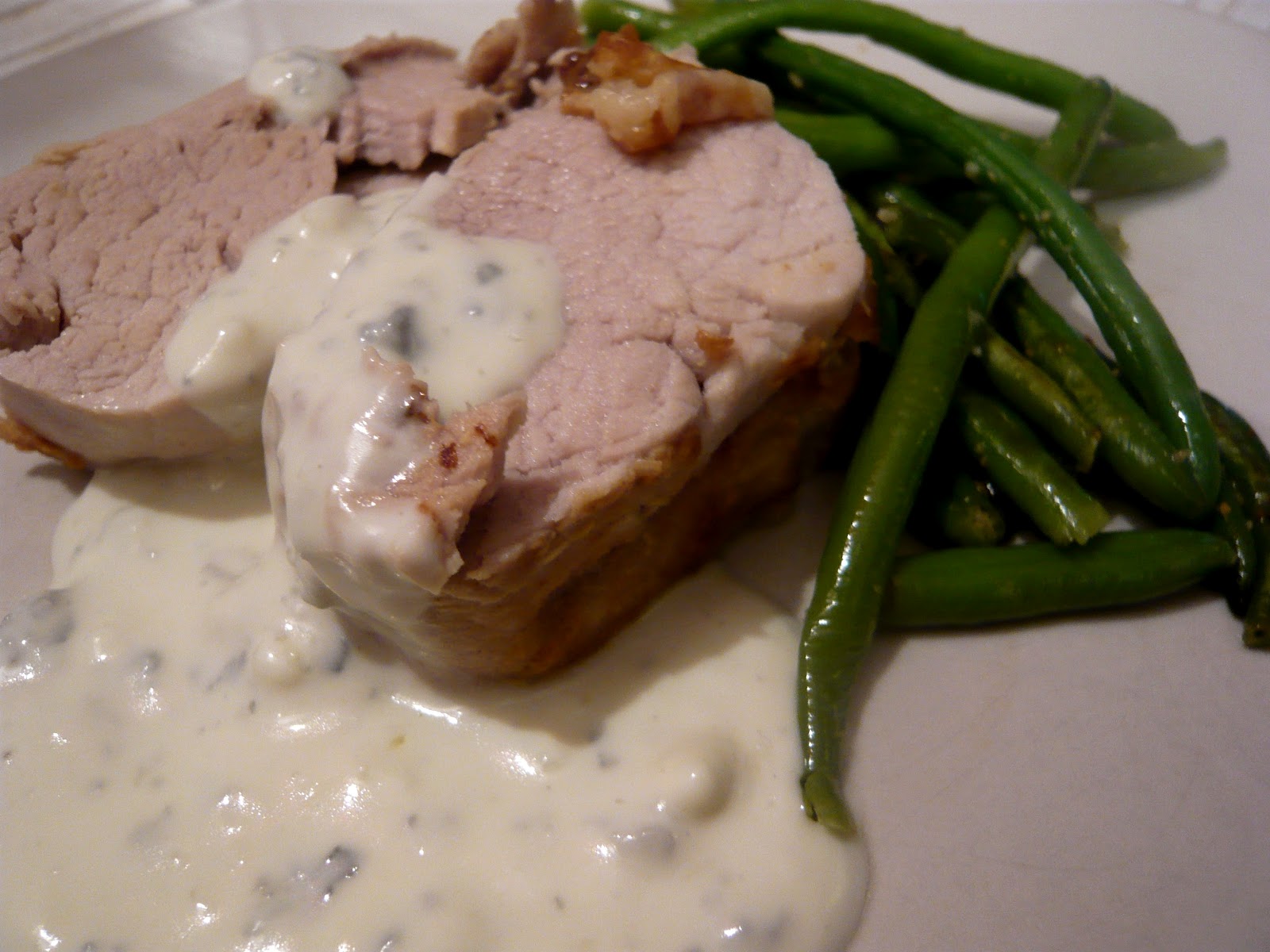 Oui j'en fais tout un plat Filet mignon de porc moutarde, sauce au