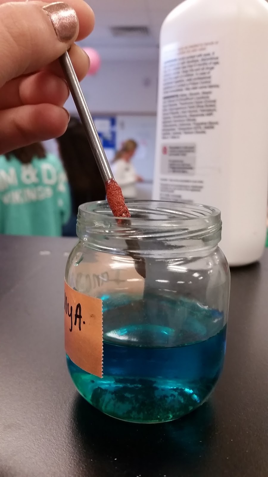 L. Apperson's Chemistry Blog Day 1 and 2 of Copper (II) Chloride and