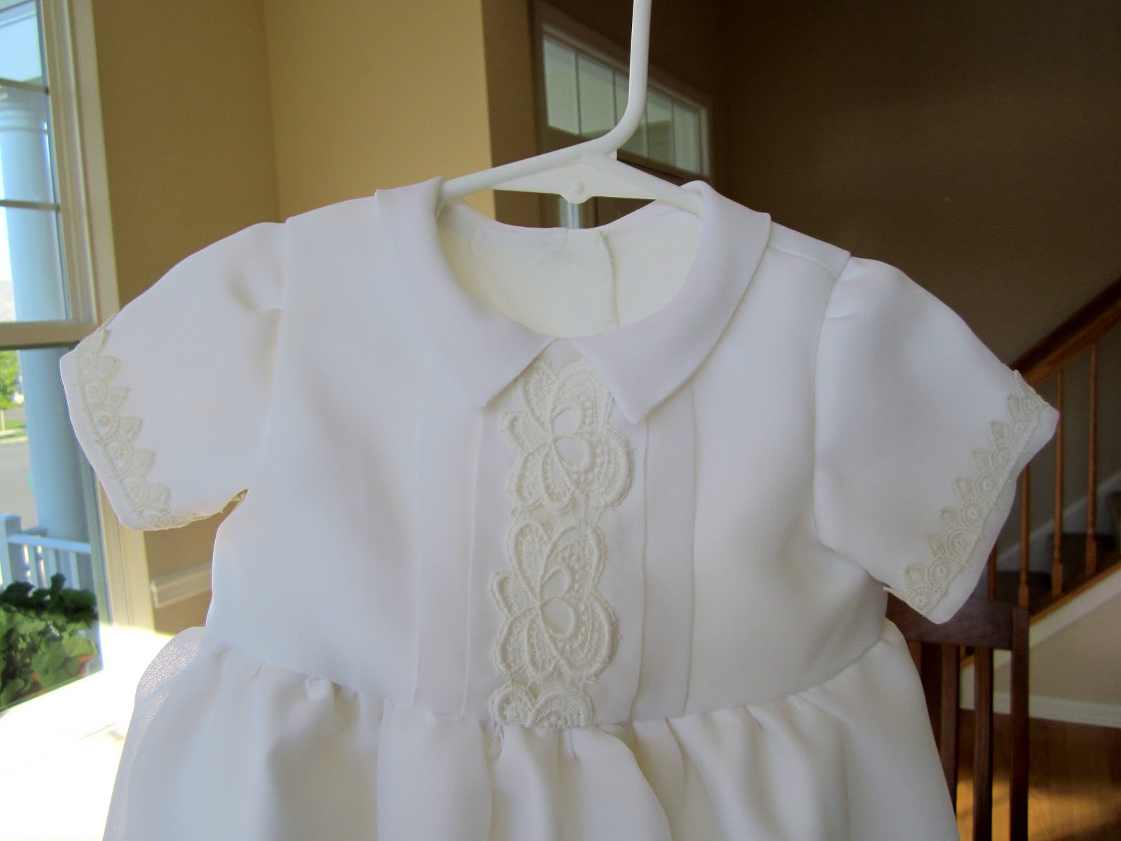 One of a Kind Creations Unisex Christening Gown
