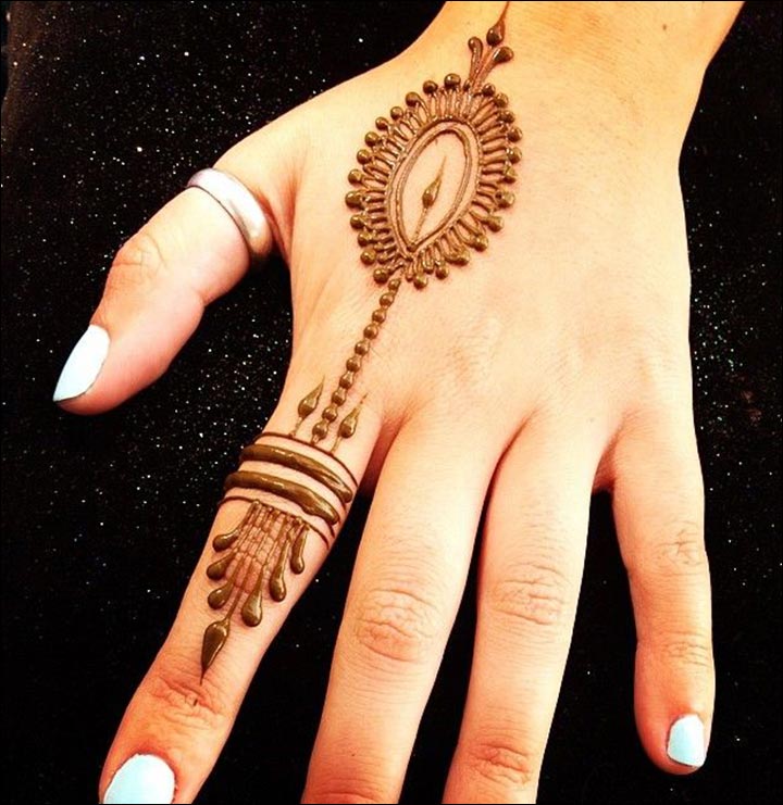 Unique Finger Mehndi Designs For Wedding Season | HerZindagi