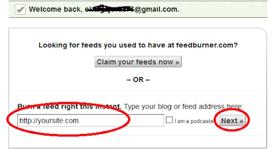 FeedBurner ki Feed ko Kaise Banate Hai FeedBurner ki Feed ko Kaise Banate Hai