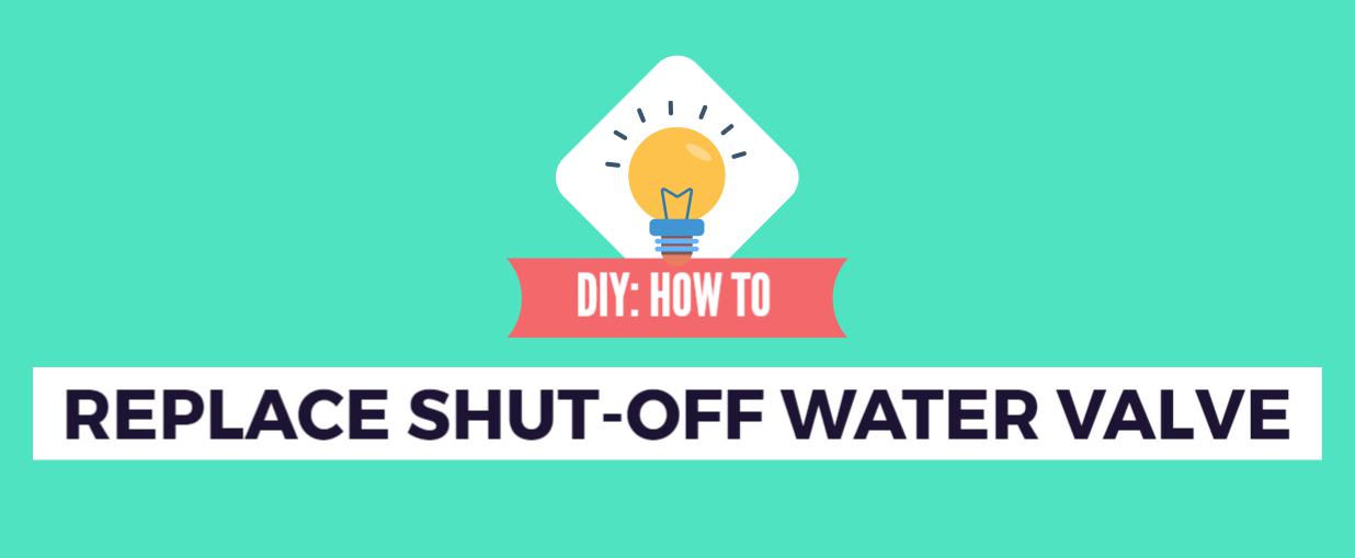 DIY How to Replace ShutOff Water Valve