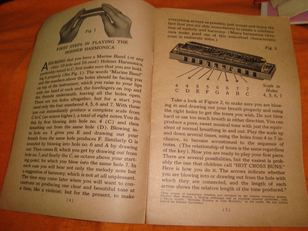 Janela aberta Blogue de harmonica How to play the Hohner harmonica