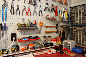 Organizing for Six: Organized Tools & Paint