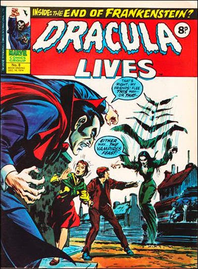 Marvel UK, Dracula Lives #8