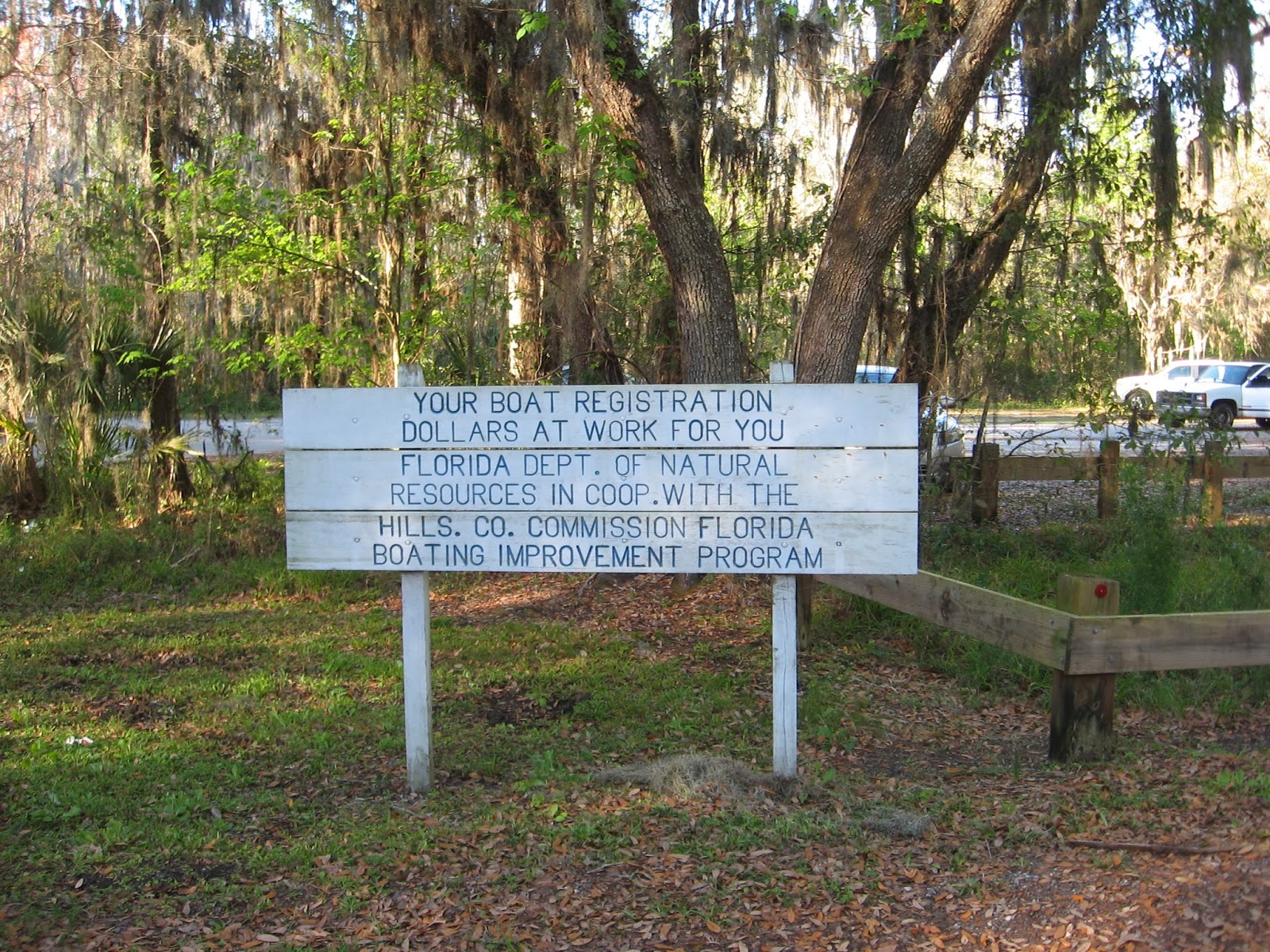 Thonotosassa Florida Baker Creek Boat Ramp on Lake Thonotosassa