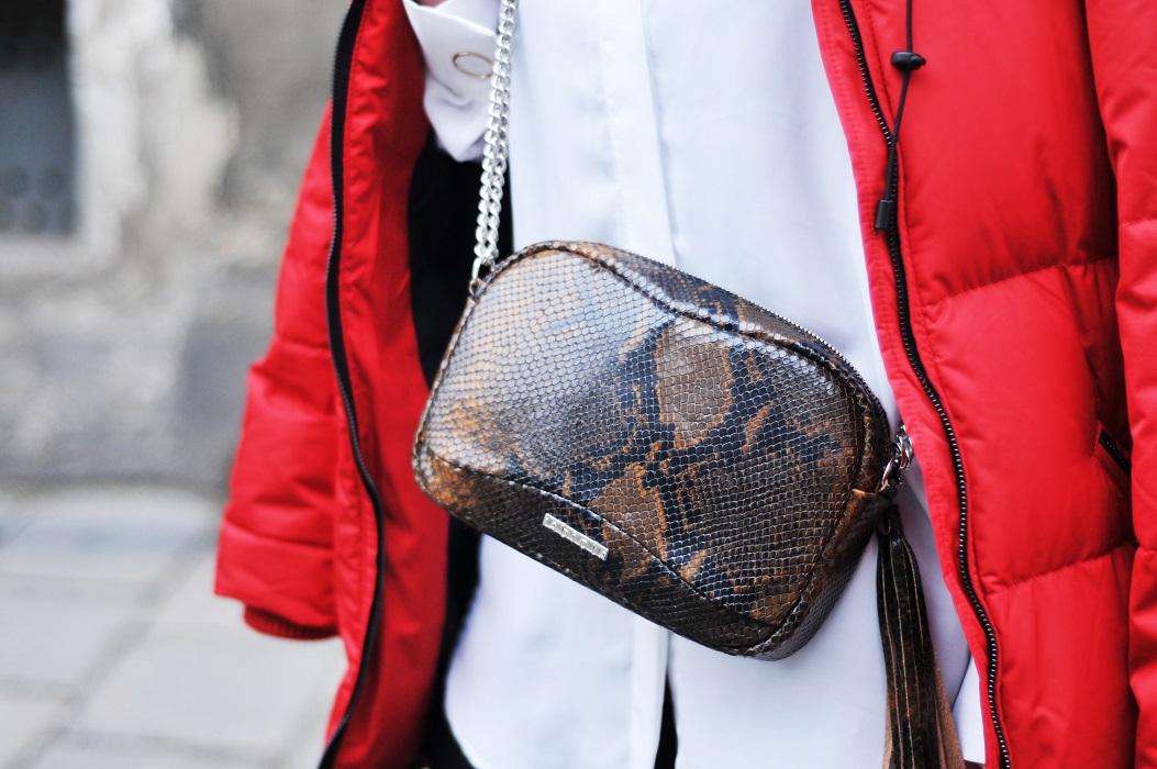 Red Down Jacket